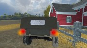Hummer H1 Military para Farming Simulator 2013 miniatura 5