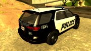 GTA 5 Vapid Police Cruiser Utility V3 para GTA San Andreas miniatura 2