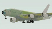 Airbus A380-800 F-WWDD Not Painted para GTA San Andreas miniatura 3
