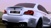 BMW 1M v.2 для GTA San Andreas миниатюра 11
