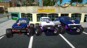 AMC Pacer Monster Truck для GTA San Andreas миниатюра 10