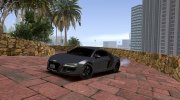 Audi R8 5.2 FSI Quattro 2010 for GTA San Andreas miniature 1