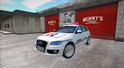 Audi Q5 (8R) Politia Romana 2010 для GTA San Andreas миниатюра 1