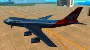 Boeing Qantas 747-400 para GTA San Andreas miniatura 2