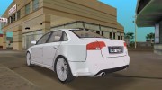 2005 Audi A4 Sedan 3.0 TDI Quattro для GTA Vice City миниатюра 3