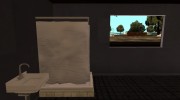 Ванная CJ-я для GTA San Andreas миниатюра 6