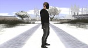 Skin GTA Online в чёрной маске para GTA San Andreas miniatura 3