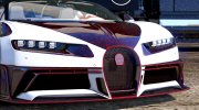 Bugatti Chiron Mansory Centuria для GTA 5 миниатюра 3