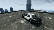 Ford Crown Victoria Police для GTA 4 миниатюра 3