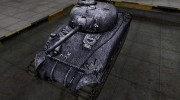 Темный скин для M4 Sherman для World Of Tanks миниатюра 1