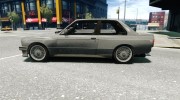 BMW M3 E30 для GTA 4 миниатюра 2