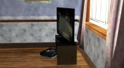 New TV and Shelf para GTA San Andreas miniatura 2