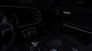 2015 Dodge charger police federal для GTA San Andreas миниатюра 9