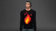 Сет мужских свитшотов para Sims 4 miniatura 1
