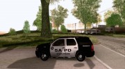 Chevrolet Tahoe SAPD для GTA San Andreas миниатюра 2