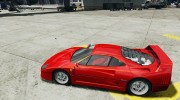 Ferrari F40 v2.0 para GTA 4 miniatura 2