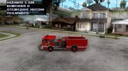 Pumper Firetruck Los Angeles Fire Dept para GTA San Andreas miniatura 2