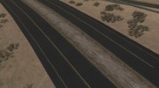 Новые качественные дороги для GTA San Andreas миниатюра 1