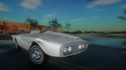 1960 Plymouth XNR Ghia Roadster Concept для GTA San Andreas миниатюра 1