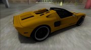 Ford GTX1 для GTA San Andreas миниатюра 4