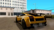 Underground Racing Lamborghini Gallardo V2.0 для GTA San Andreas миниатюра 3