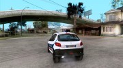 Peugeot 206 Police for GTA San Andreas miniature 3