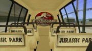 Jurassic Park Tour Bus for GTA San Andreas miniature 7