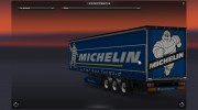 Прицеп Michelin для Euro Truck Simulator 2 миниатюра 1