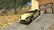 GTA V Dewbauchee Rapid GT Coupè para GTA San Andreas miniatura 1