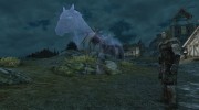Arvak the Ghost Horse для TES V: Skyrim миниатюра 1