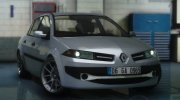 Renault Megane Sedan для GTA 5 миниатюра 2