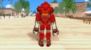 Iron man Red Snapper para GTA San Andreas miniatura 3