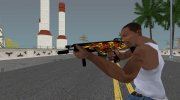 SCAR-L Skull для GTA San Andreas миниатюра 2