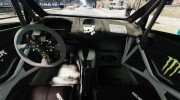 Ford Fiesta Rallycross - Ken Block (Hoonigan) 20 para GTA 4 miniatura 7
