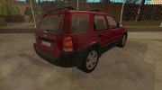 2001 Ford Escape XLT для GTA San Andreas миниатюра 2