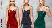 Dubbed Dress para Sims 4 miniatura 1