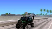 Ford Grave Digger para GTA San Andreas miniatura 1