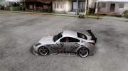 Nissan 350Z Avon Tires для GTA San Andreas миниатюра 2