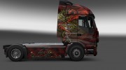 Скин Dragons для Iveco Stralis para Euro Truck Simulator 2 miniatura 3