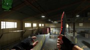 red and black knife para Counter-Strike Source miniatura 1