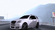 Mercedes-Benz ML63 AMG W165 Brabus для GTA San Andreas миниатюра 1
