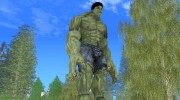 Hulk Skin для GTA San Andreas миниатюра 5