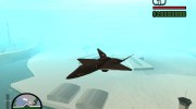 YF-23 BlackWidow для GTA San Andreas миниатюра 1