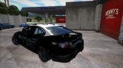 BMW M5 (F10) LAPD para GTA San Andreas miniatura 9