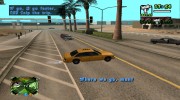 call taxi gta IV для GTA San Andreas миниатюра 1