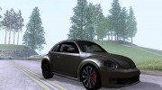 Volkswagen Beetle Turbo 2012 for GTA San Andreas miniature 4
