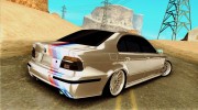 Bmw M5 E39 для GTA San Andreas миниатюра 2