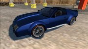 FlatQut Splitter Cabrio Custom для GTA San Andreas миниатюра 1