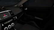 Mitsubishi Lancer Evo X для GTA San Andreas миниатюра 5
