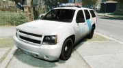 Chevrolet Tahoe Homeland Security для GTA 4 миниатюра 1